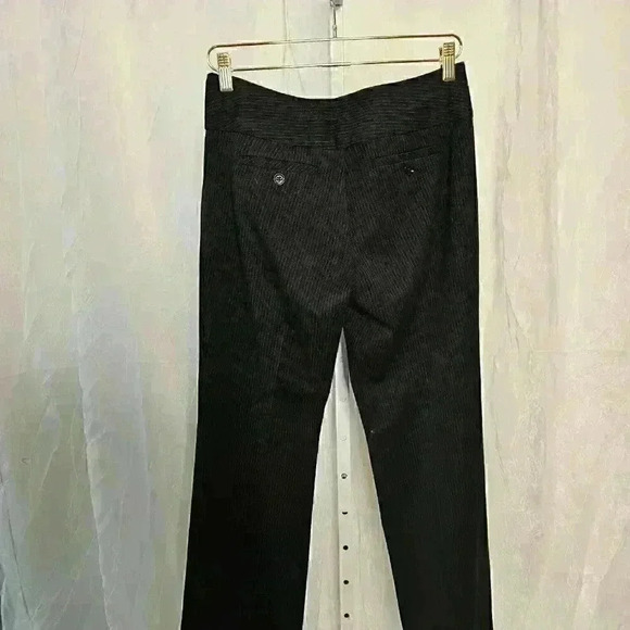 Express Design Studio Editor Black Pinstripe Trouser - Size 2S - Picture 5 of 5